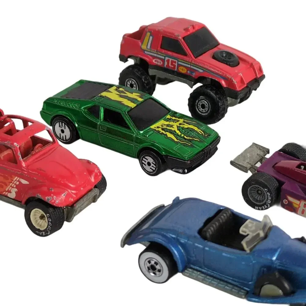Set 9 Vintage‎ 1980s Hot Wheels DieCast Cars Rolls Royce Baja Bug Micro Mini+